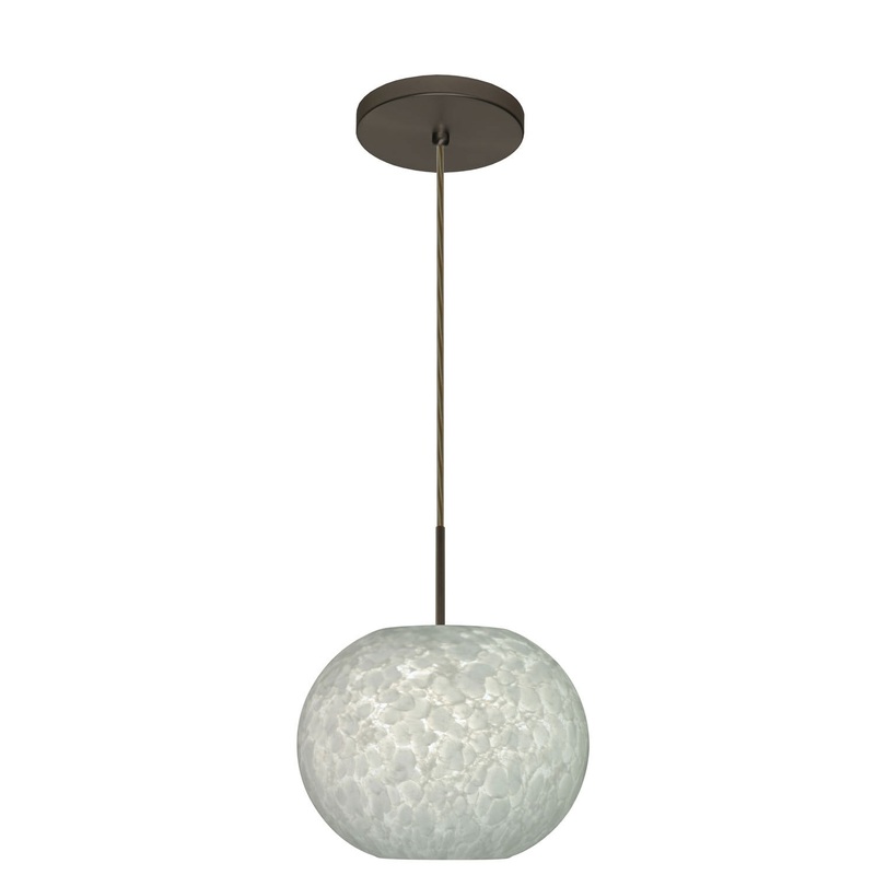Besa 1JT-477619-BR Luna One Light Pendant Bronze