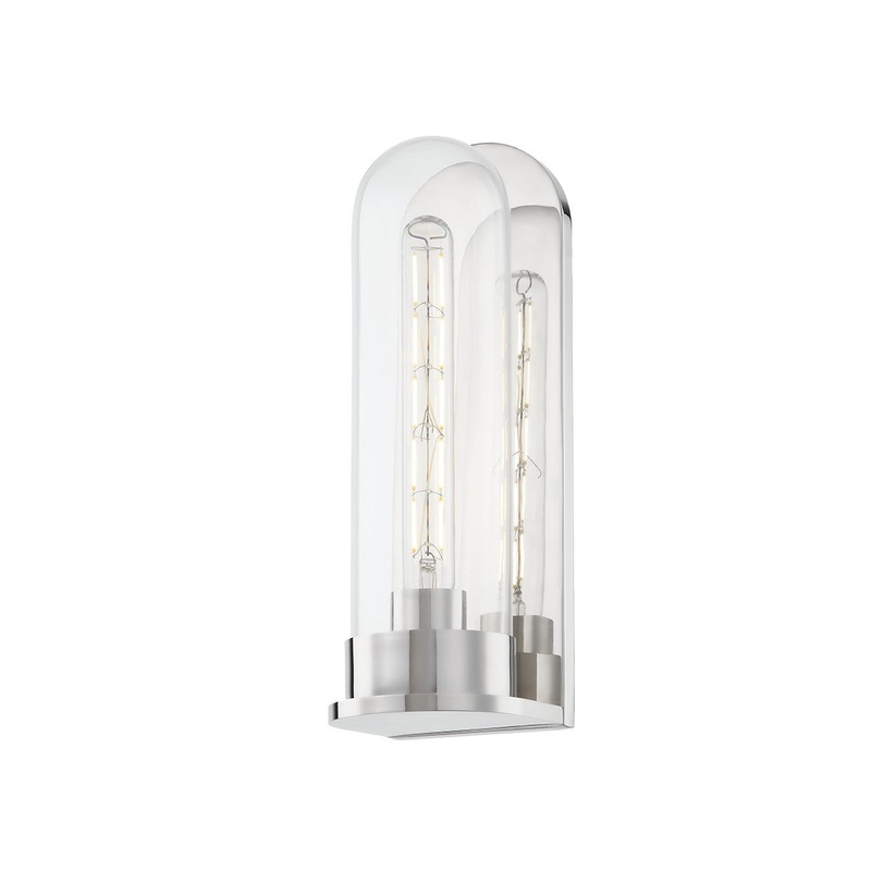 Hudson Valley 7800-PN Irwin One Light Wall Sconce, Polished Nickel