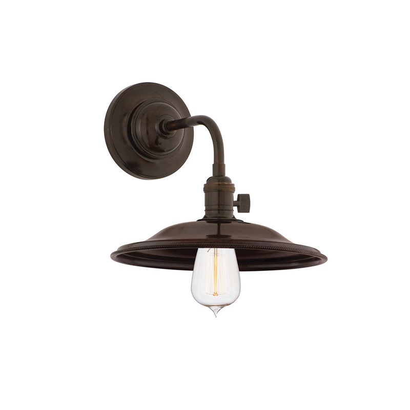 Hudson Valley 8000-OB-MS2 Heirloom One Light Wall Sconce, Old Bronze