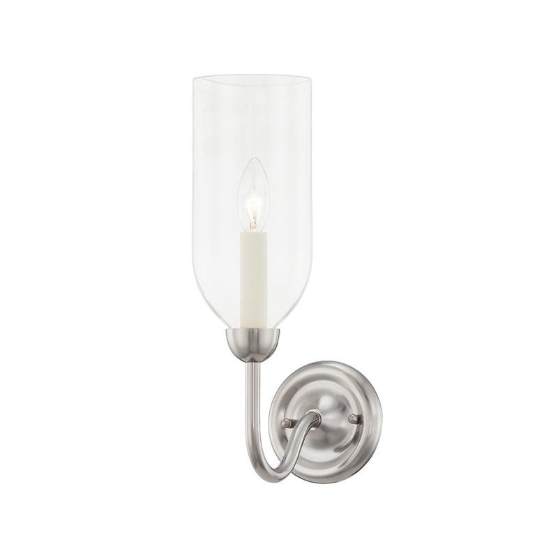 Hudson Valley MDS111-HN Classic No.1 One Light Wall Sconce, Historic Nickel (Discontinued)
