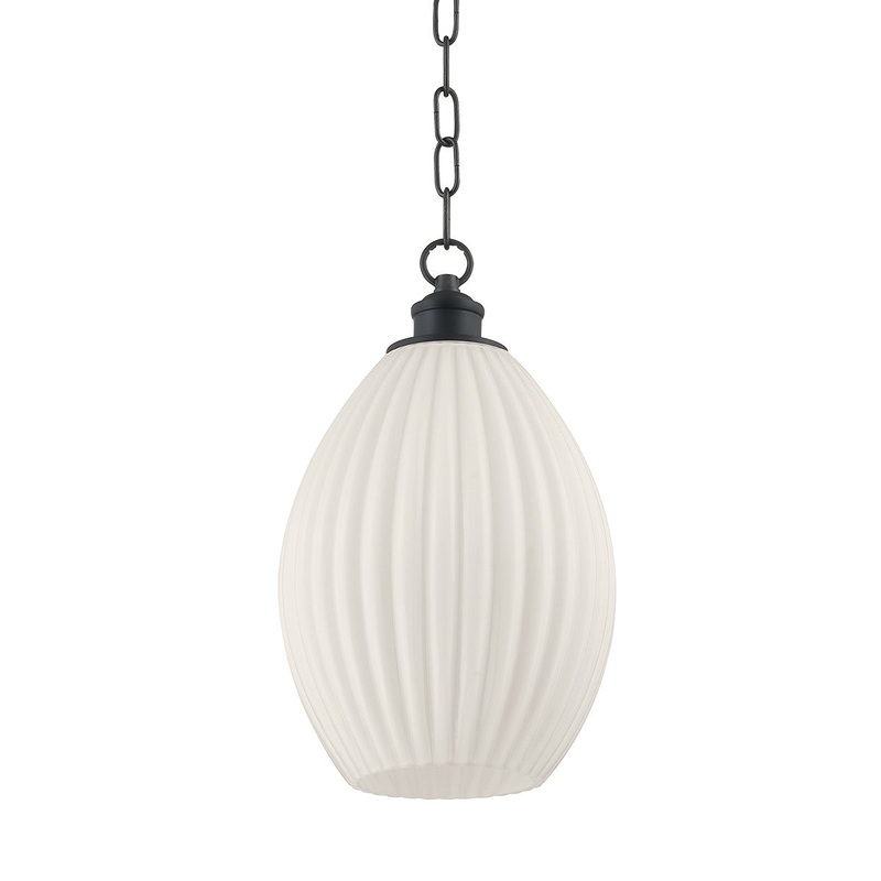 Mitzi H771701S-OB Hillary One Light Pendant, Old Bronze