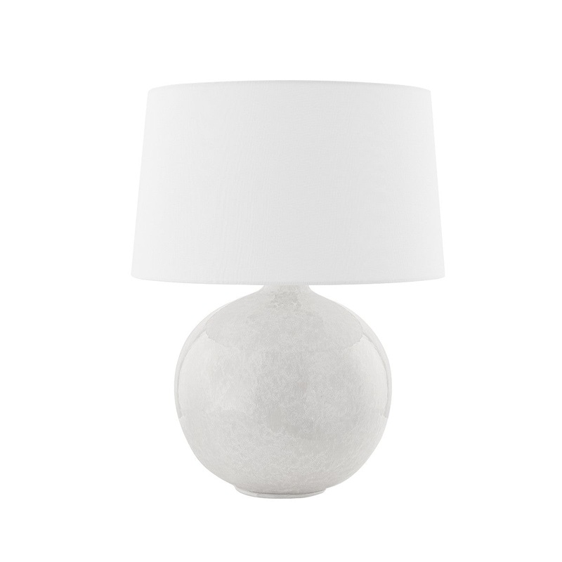Mitzi HL734201-AGB/CGS Karina One Light Table Lamp, Aged Brass