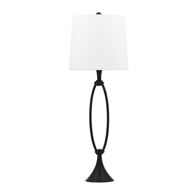 Hudson Valley L1723-AI Conklin One Light Table Lamp, Aged Iron (Discontinued)