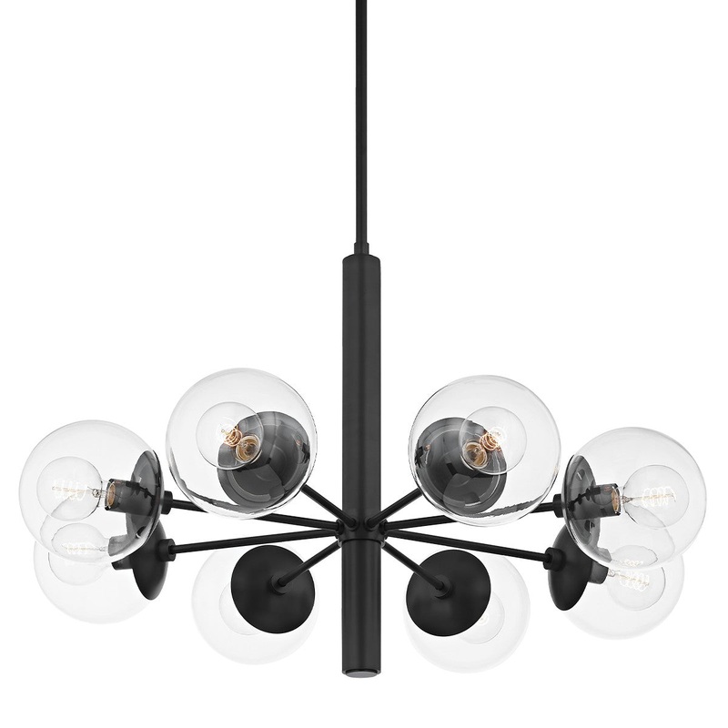 Mitzi H503808-OB Meadow Eight Light Chandelier, Old Bronze
