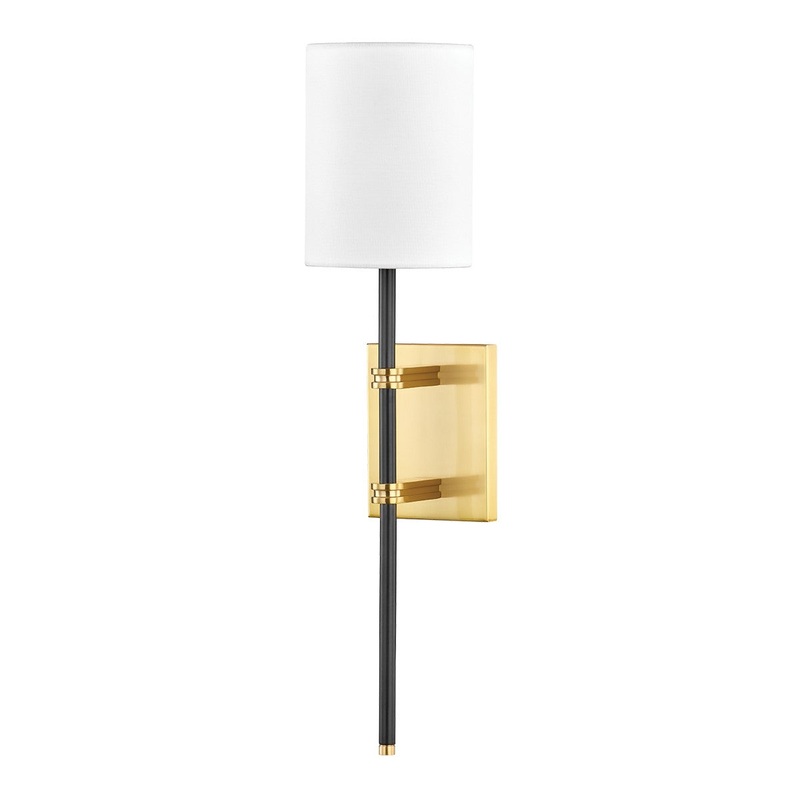 Mitzi H547101-AOB Denise One Light Wall Sconce, Aged Old Bronze