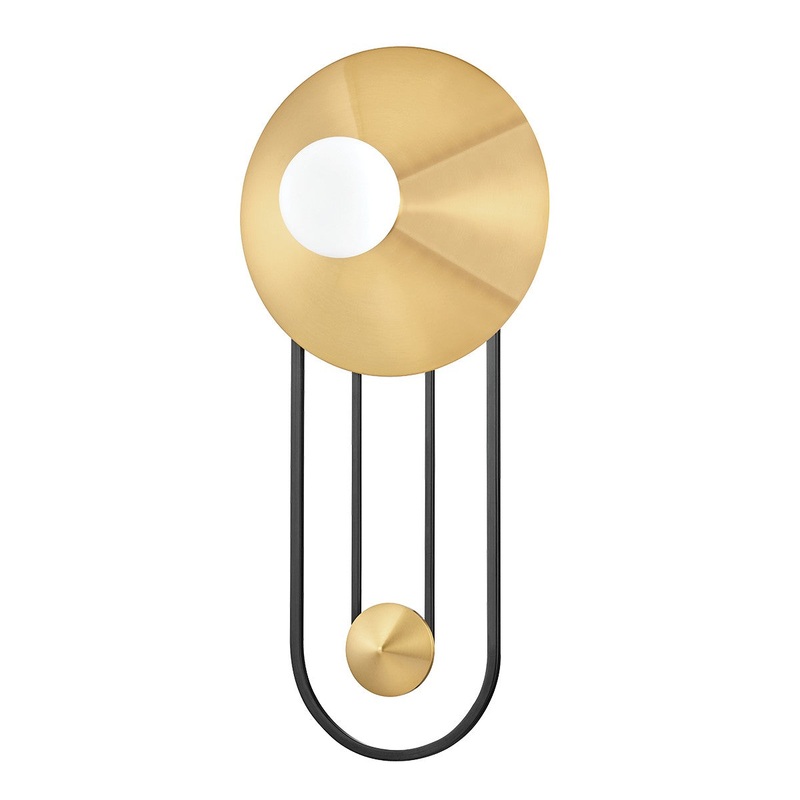 Mitzi H549101-AOB Venus One Light Wall Sconce, Aged Old Bronze