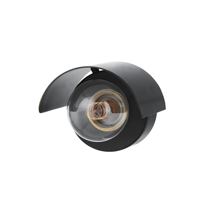 Mitzi H571101-AGB/SBK Malia One Light Wall Sconce, Aged Brass/Soft Black