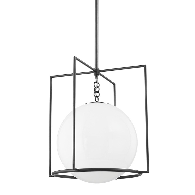 Mitzi H648701L-OB Frankie One Light Pendant, Old Bronze