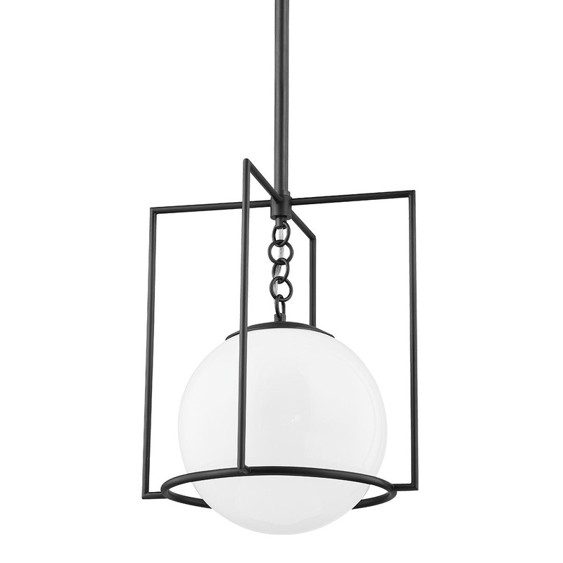 Mitzi H648701S-OB Frankie One Light Pendant, Old Bronze