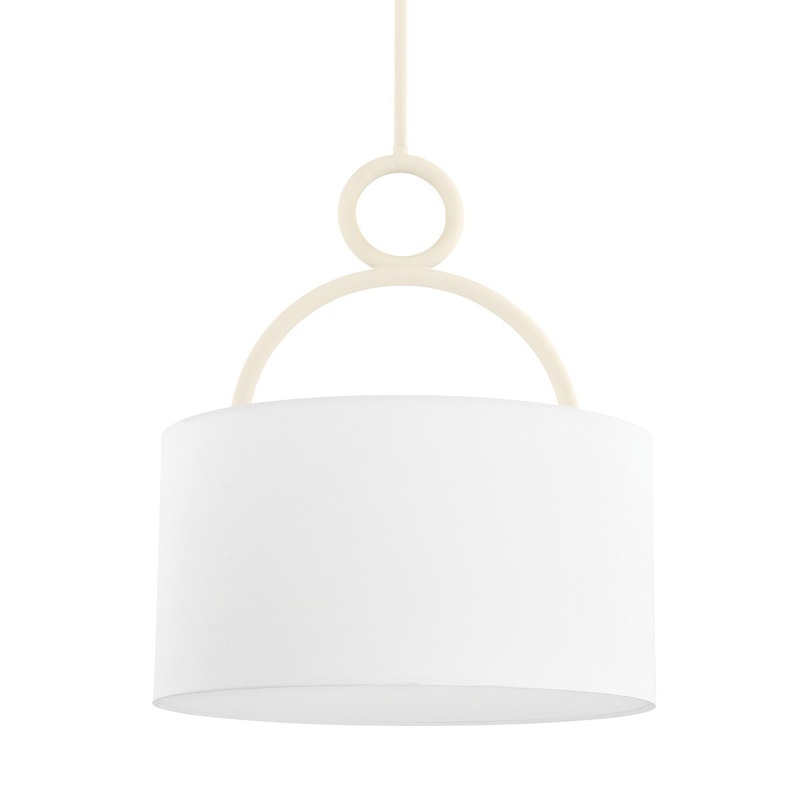 Mitzi H652703-TCR Wynter Three Light Chandelier, Textured Cream
