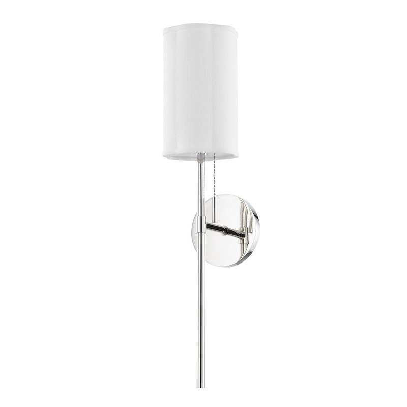 Mitzi H673101-PN Fawn One Light Wall Sconce, Polished Nickel