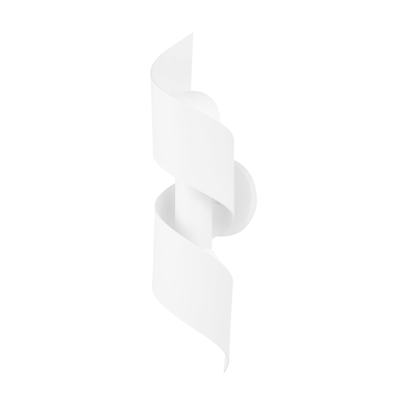 Mitzi H706102-TWH Edie Two Light Wall Sconce, Textured White