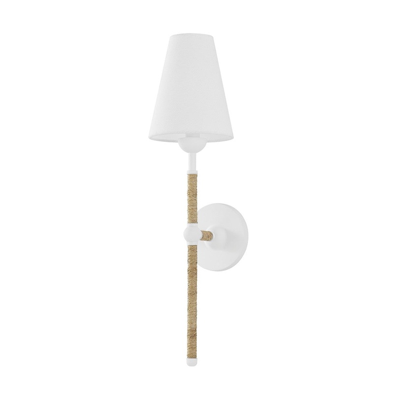 Mitzi H708101-TWH Mariana One Light Wall Sconce, Textured White