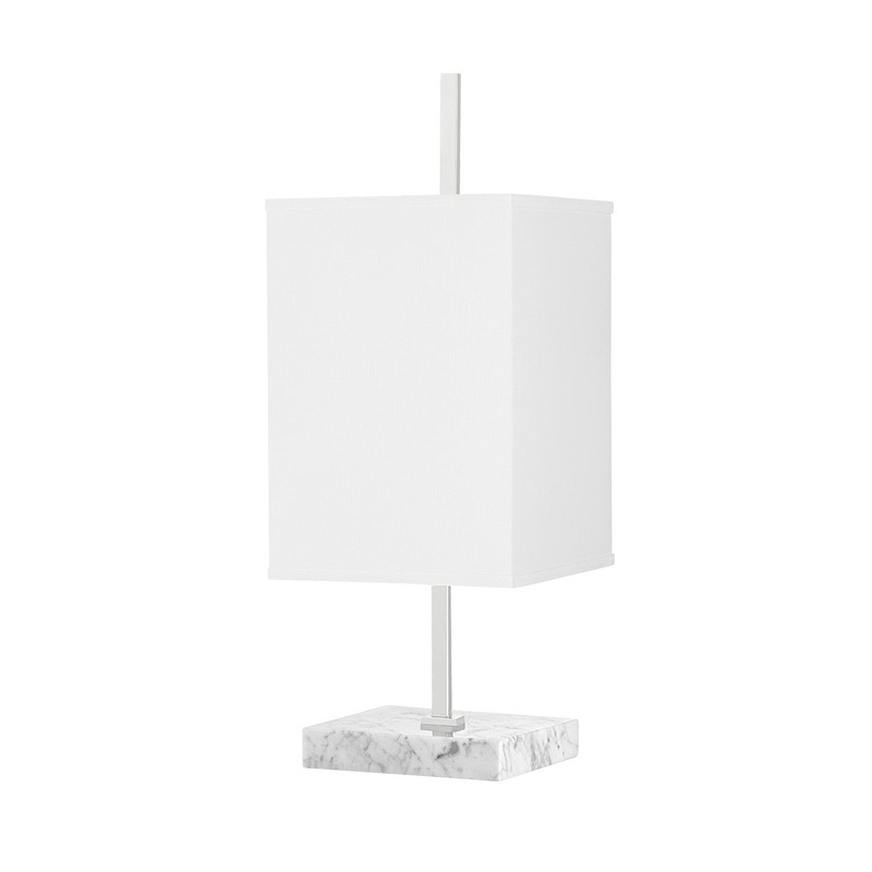 Mitzi HL700201-PN Mikaela One Light Table Lamp, Polished Nickel