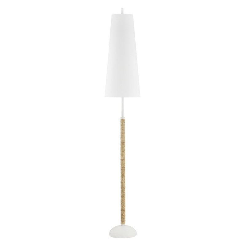 Mitzi HL708402-TWH Mariana Two Light Floor Lamp, Textured White