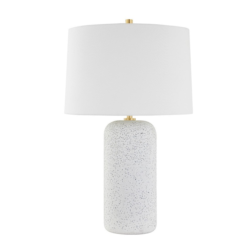 Mitzi HL710201-AGB Margaret One Light Table Lamp, Aged Brass
