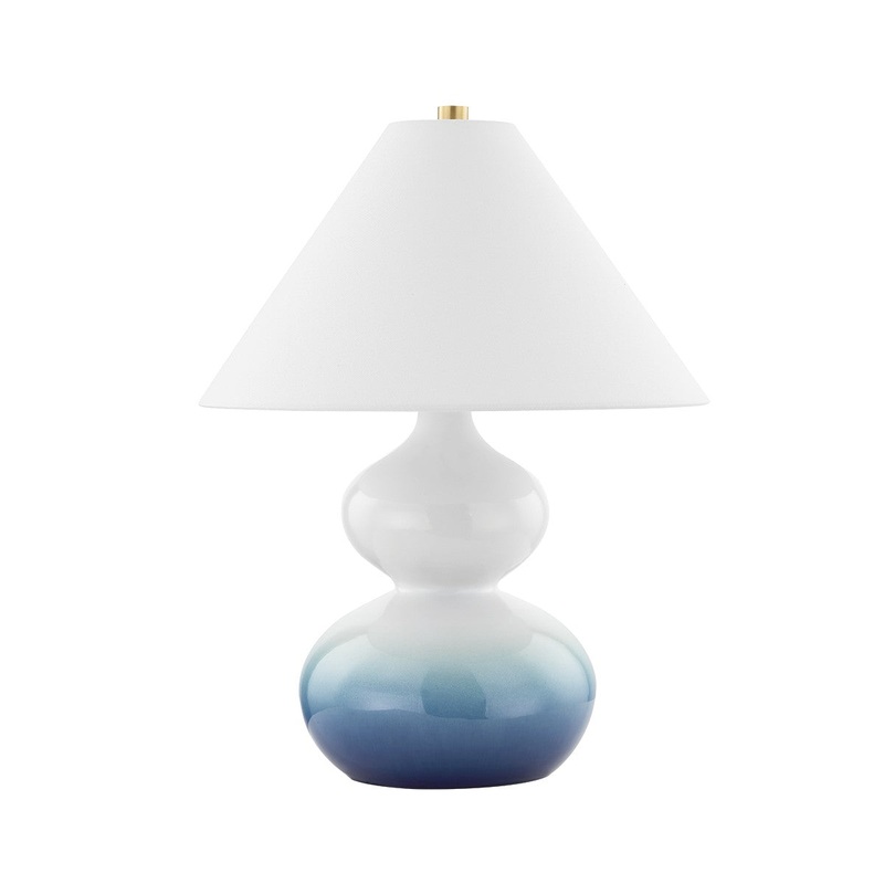 Mitzi HL764201-AGB/COB Aimee One Light Table Lamp, Aged Brass
