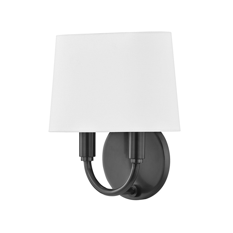 Mitzi H497102-OB Clair Two Light Wall Sconce, Old Bronze