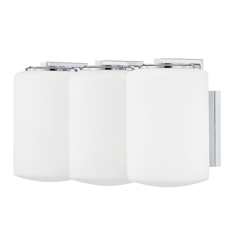 Mitzi H538303-PC Chantal Three Light Bath Bracket, Polished Chrome