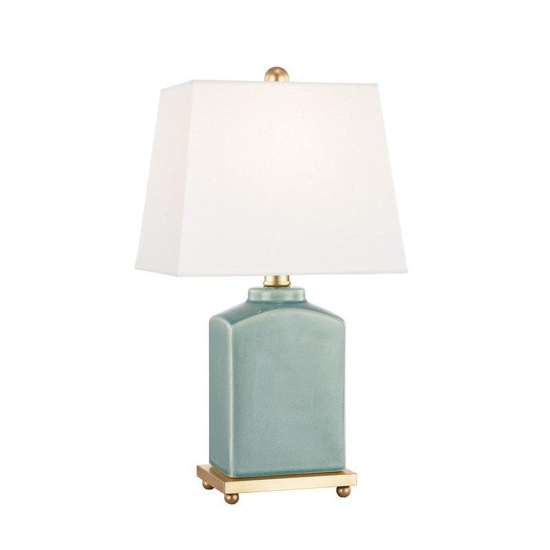 Mitzi HL268201-JD Brynn One Light Table Lamp, Jade