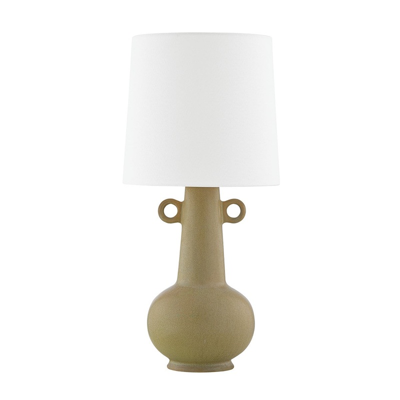 Mitzi HL613201A-AGB/CRO Rikki One Light Table Lamp, Aged Brass
