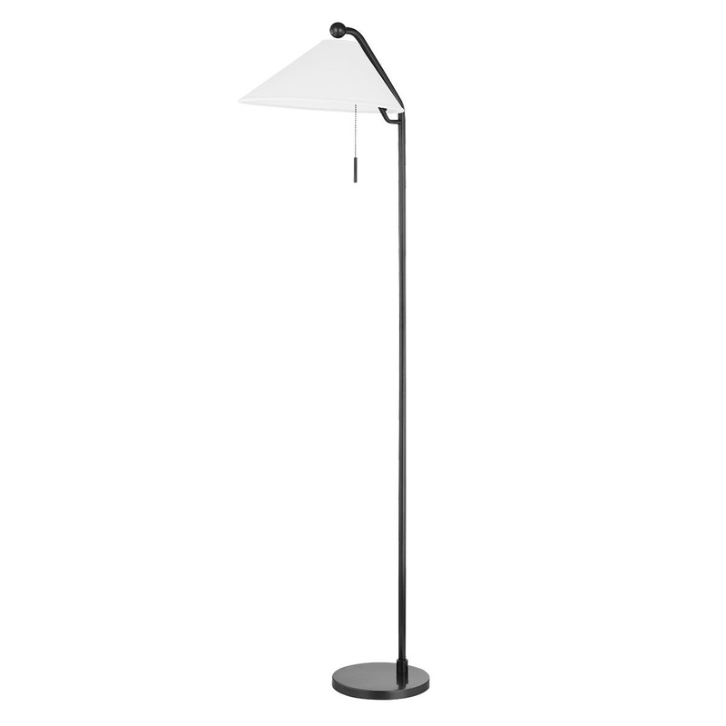 Mitzi HL647401-OB Aisa One Light Floor Lamp, Old Bronze