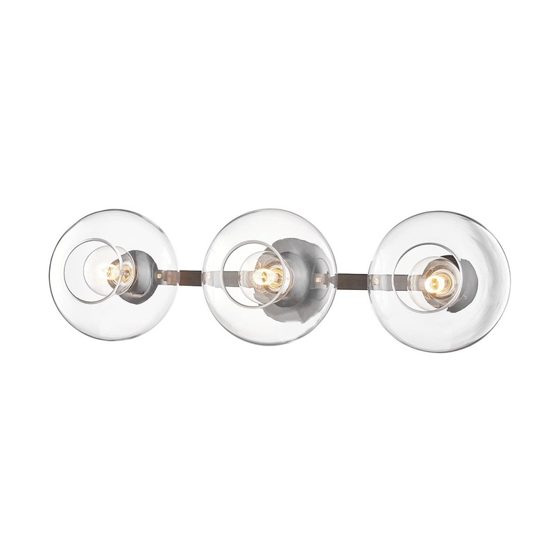 Mitzi H270103-OB Margot Three Light Wall Sconce, Old Bronze