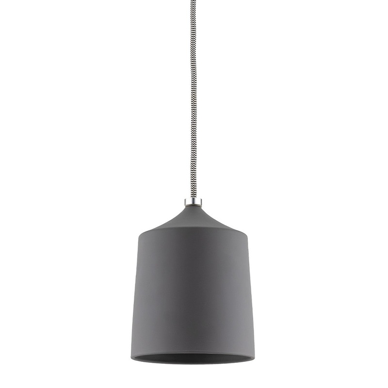 Mitzi H339701-PN/MB Megan One Light Pendant, Polished Nickel/Matte Black