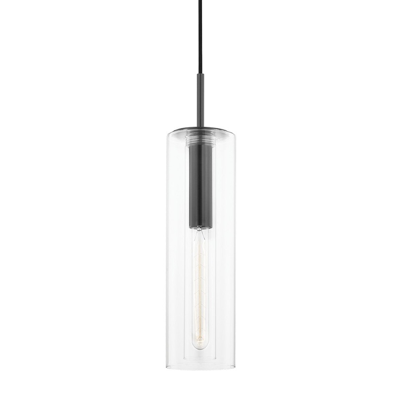 Mitzi H415701B-OB Belinda One Light Pendant, Old Bronze