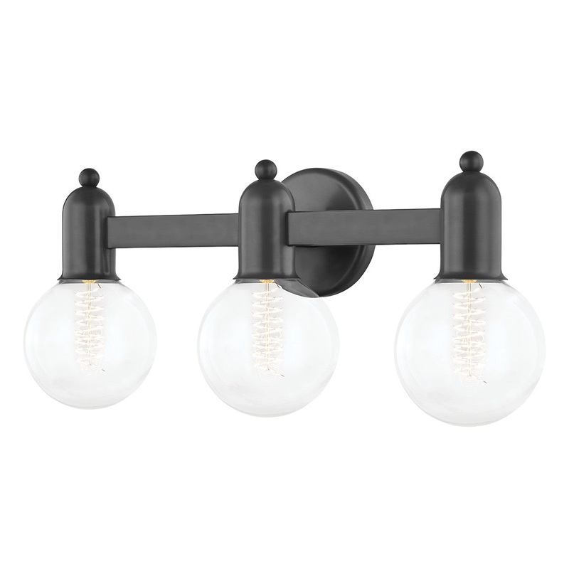 Mitzi H419303-OB Bryce Three Light Bath Bracket, Old Bronze