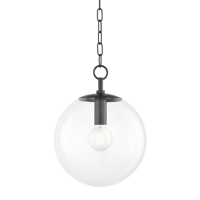 Mitzi H609701S-OB Juliana One Light Pendant, Old Bronze