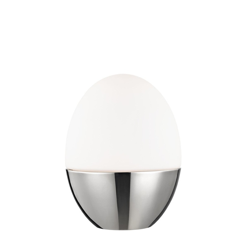 Mitzi HL206201S-PN Orion One Light Table Lamp, Polished Nickel
