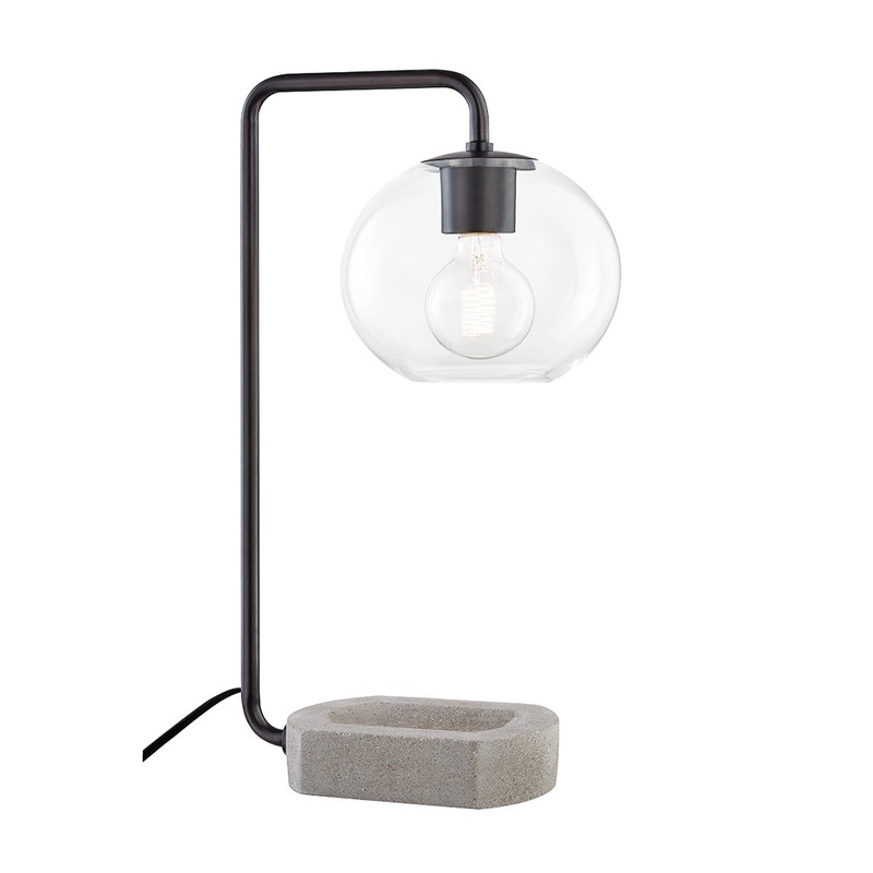 Mitzi HL280201-OB Margot One Light Table Lamp, Old Bronze