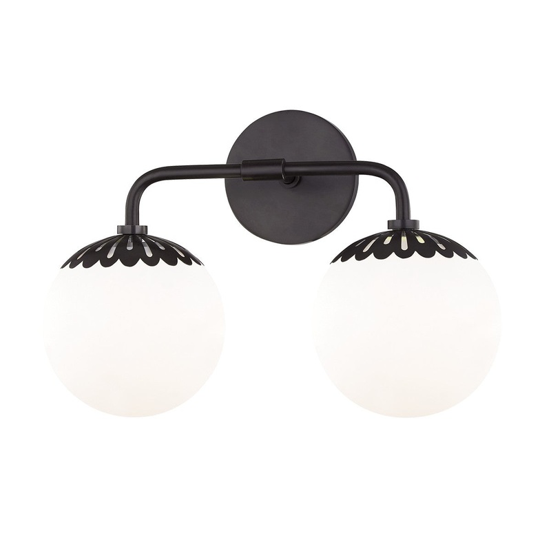 Mitzi H193302-OB Paige Two Light Bath Bracket, Old Bronze