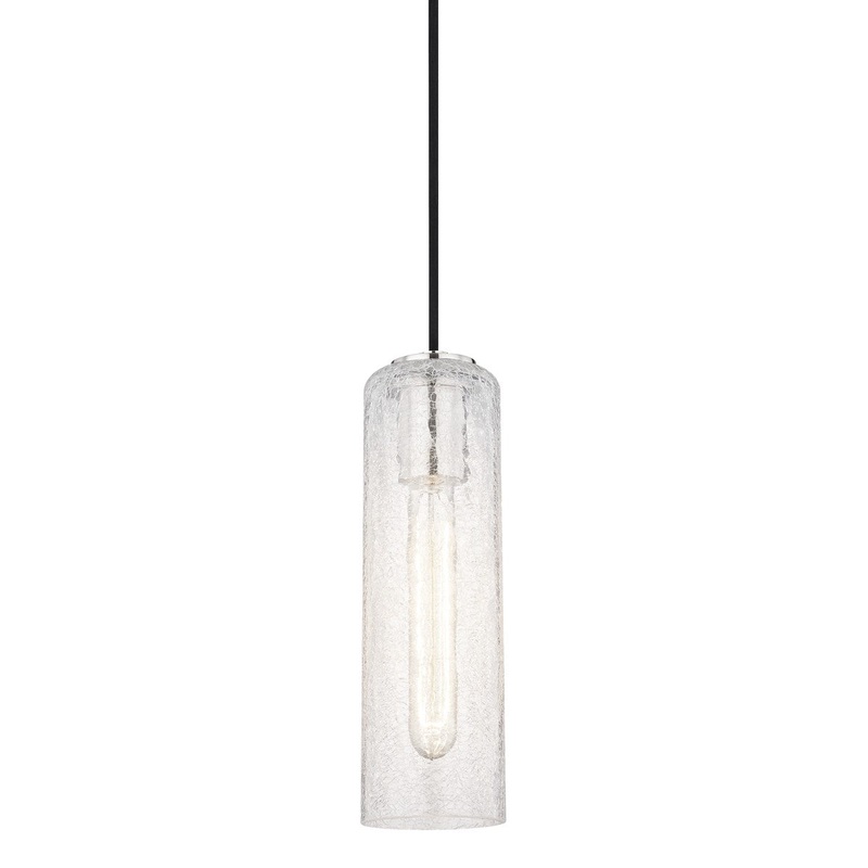 Mitzi H222701-PN Skye One Light Pendant, Polished Nickel