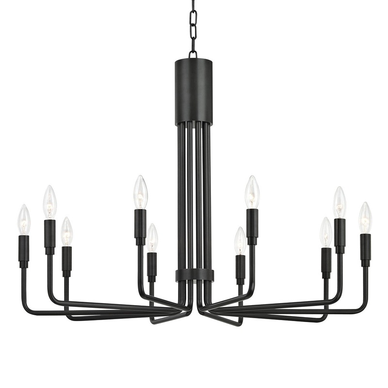 Mitzi H261810-OB Brigitte Ten Light Pendant, Old Bronze