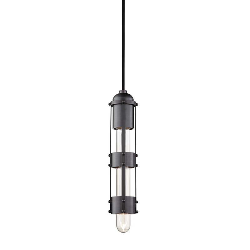 Mitzi H272701-OB Violet One Light Pendant, Old Bronze