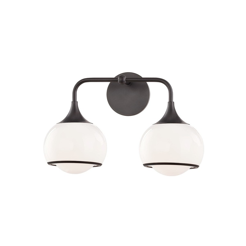 Mitzi H281302-OB Reese Two Light Wall Sconce, Old Bronze