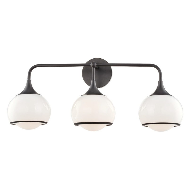 Mitzi H281303-OB Reese Three Light Wall Sconce, Old Bronze