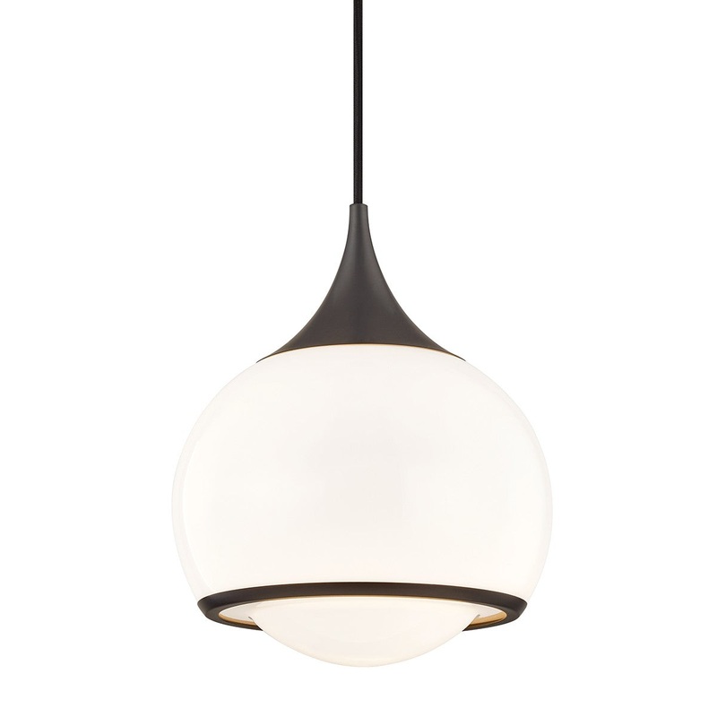 Mitzi H281701M-OB Reese One Light Pendant, Old Bronze