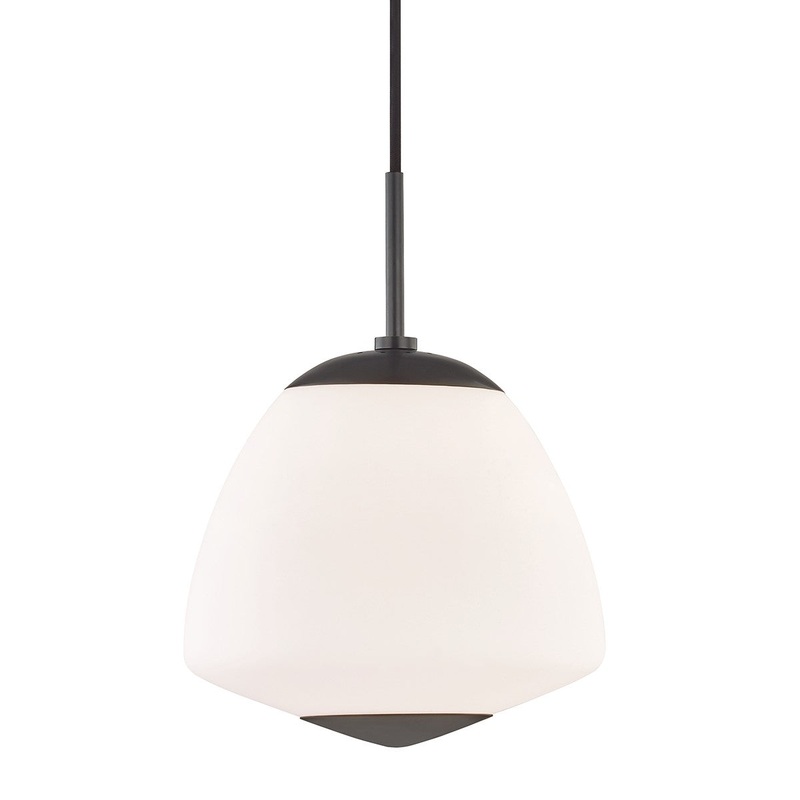 Mitzi H288701L-OB Jane One Light Pendant, Old Bronze
