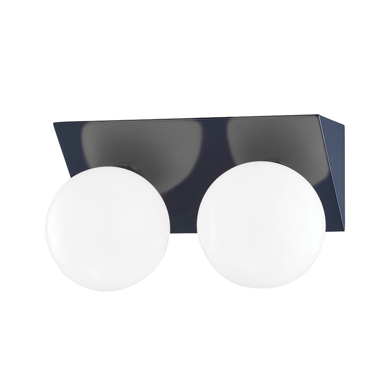 Mitzi H385302-NVY Aspyn Two Light Bath Bracket, Navy
