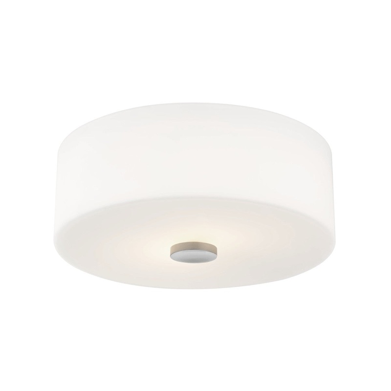 Mitzi H146502-PN Sophie Two Light Flush Mount, Polished Nickel
