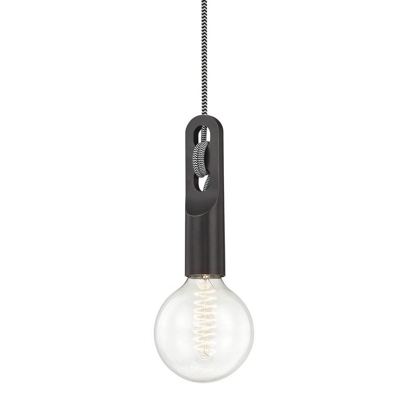 Mitzi H257701-OB Angela One Light Pendant, Old Bronze