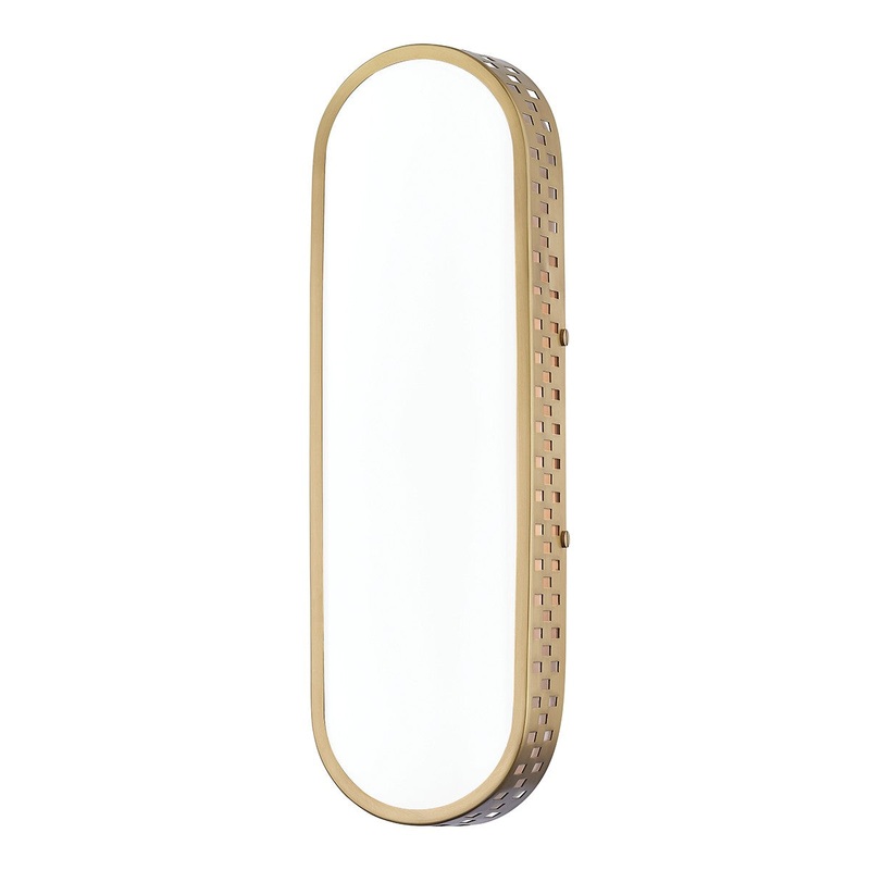 Mitzi H329102-AGB Phoebe Two Light Wall Sconce, Aged Brass