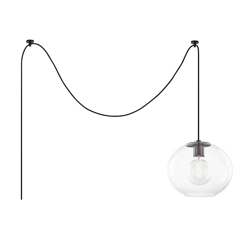 Mitzi HL270701L-OB Margot One Light Pendant, Old Bronze