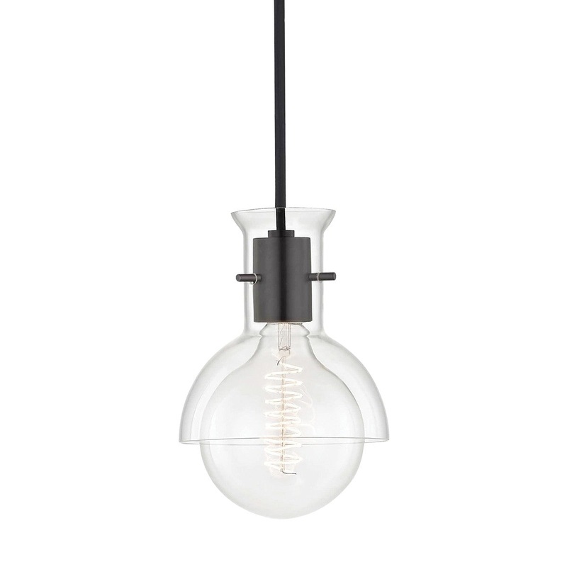 Mitzi H111701G-OB Riley One Light Pendant, Old Bronze