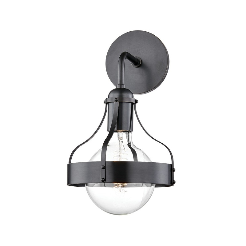 Mitzi H271101-OB Violet One Light Wall Sconce, Old Bronze