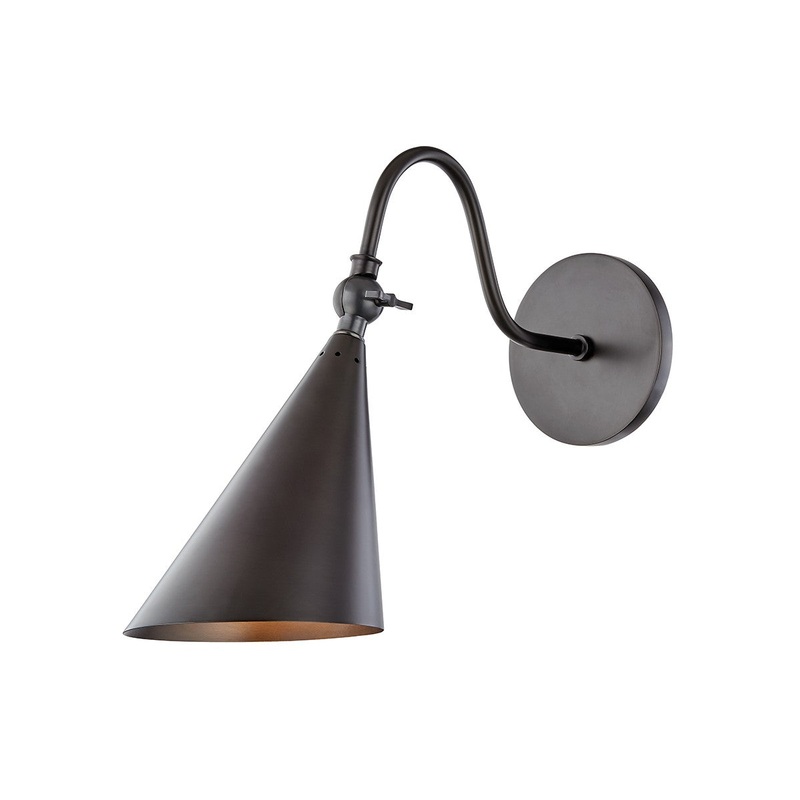 Mitzi H285101-OB Lupe One Light Wall Sconce, Old Bronze