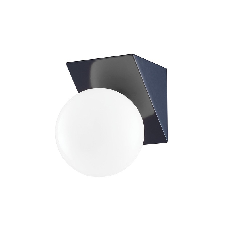 Mitzi H385301-NVY Aspyn One Light Bath Bracket, Navy